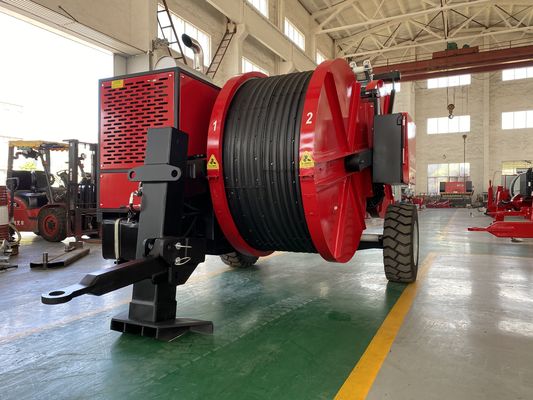 1x90kN Hochwertiger Kabel-Hydraulischer Leiterzieher und Spannung für Stromleitungen