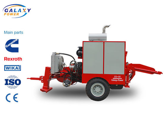 Hydraulischer Flaschenzug-maximaler zeitweiliger Zug 90kN Maschinen-importeds 118kw 158hp