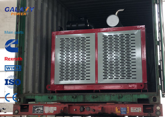 Doppeltes Rad-hydraulische Abziehvorrichtung und hydraulische Handkurbel 77kw 103hp imported Engine