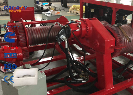 Doppeltes Rad-hydraulische Abziehvorrichtung und hydraulische Handkurbel 77kw 103hp imported Engine