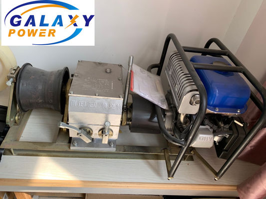Gasmotor mit Schnellgeschwindigkeitswinde 5 Tonnen Benzinmotor mit Kabelzieherwinde