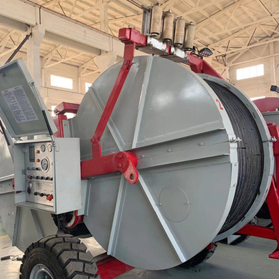GL2X40 KN Freileitungsmontage Hochspannungs-Zwillingsleiter-Spann- und Zugmaschine