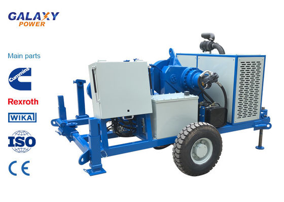 Untertagehydraulische Abziehvorrichtung ISO blaue Farbder maschinen-49.2hp 100kN