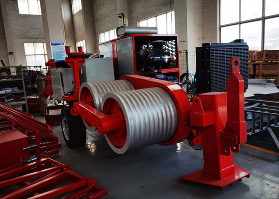 Hydraulischer Dieselmotor der Fernleitungs-Ausrüstungs-120KN der Abziehvorrichtungs-129kw (172hp)