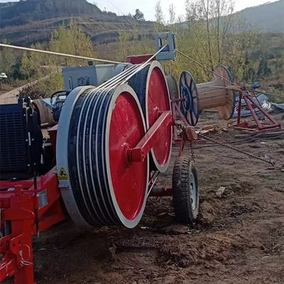 SA-ZY-30KN hydraulischer Dieselspanner, der Leiter Equipment aufreiht