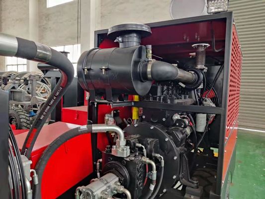 Obenliegende Fernleitung der Seiltrommel-90kN, die Ausrüstung aufreiht