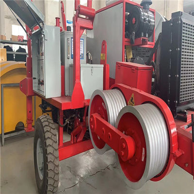 SA-QY60 Dieselseiltrommel 6 Ton Cable Pulling Stringing Equipment