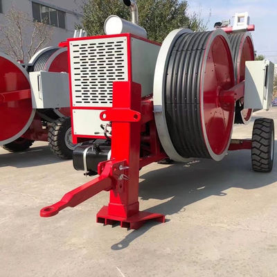 Obenliegende Linie 4 Ton Diesel Hydraulic Cable Tensioner, der Ausrüstung aufreiht