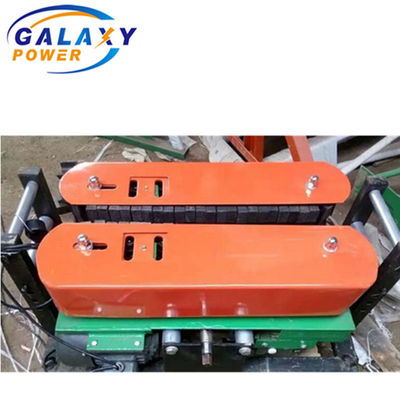 Pulling Pushing Machine Stringing Tractor Equipment Optical Fiber Optic 5T Cable Transfer Roller Conveyor Laying Transmission