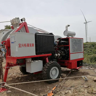 GL2X40 KN Freileitungsmontage Hochspannungs-Zwillingsleiter-Spann- und Zugmaschine